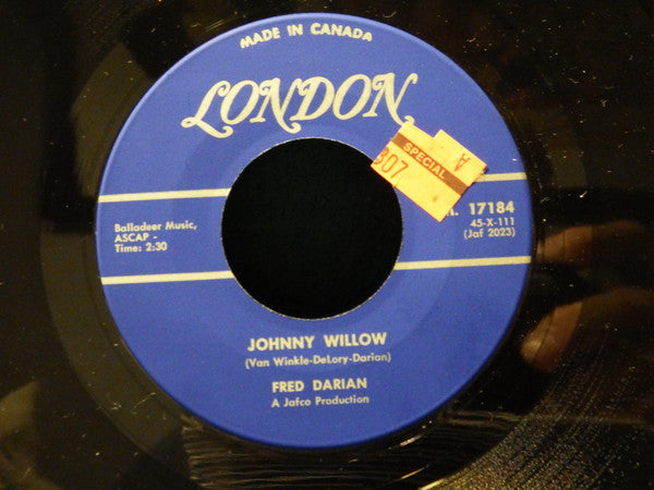 Fred Darian : Johnny Willow (7", Single)