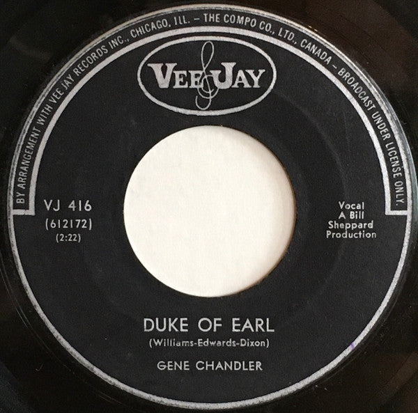 Gene Chandler : Duke Of Earl / Kissin' In The Kitchen (7", Single)