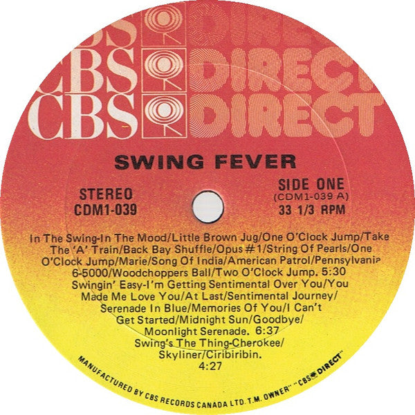 All Star Swing Band : Swing Fever (LP, Album)