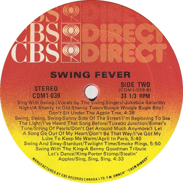 All Star Swing Band : Swing Fever (LP, Album)