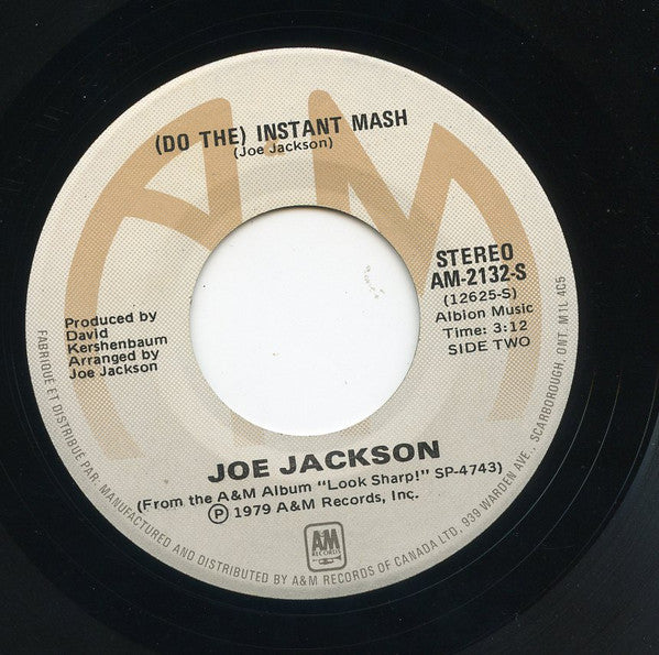 Joe Jackson : Is She Really Going Out With Him? (7")