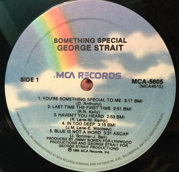 George Strait : Something Special (LP, Album)
