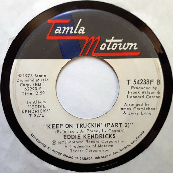 Eddie Kendricks : Keep On Truckin' (7", Single)