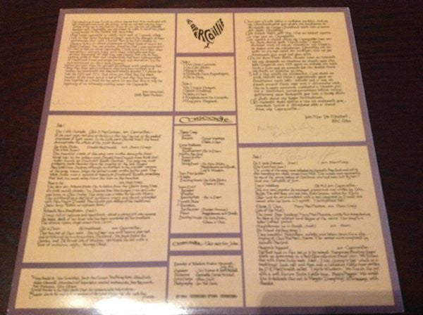 Capercaillie : Cascade (LP, Album)