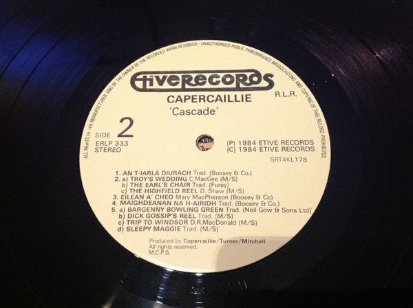 Capercaillie : Cascade (LP, Album)