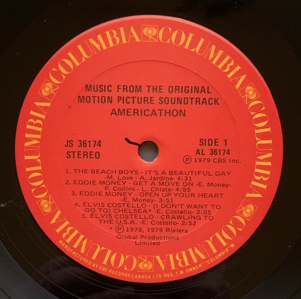 Various : Americathon (LP, Album)