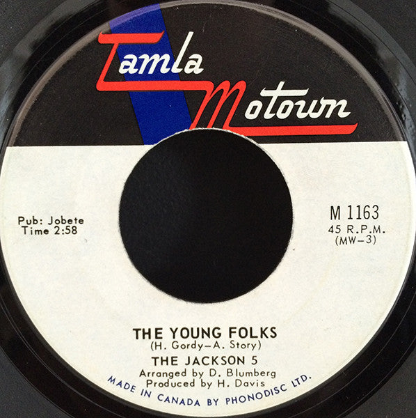 The Jackson 5 : ABC (7", Single)