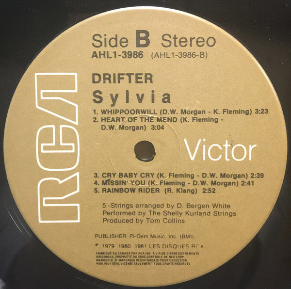 Sylvia (7) : Drifter (LP, Album)