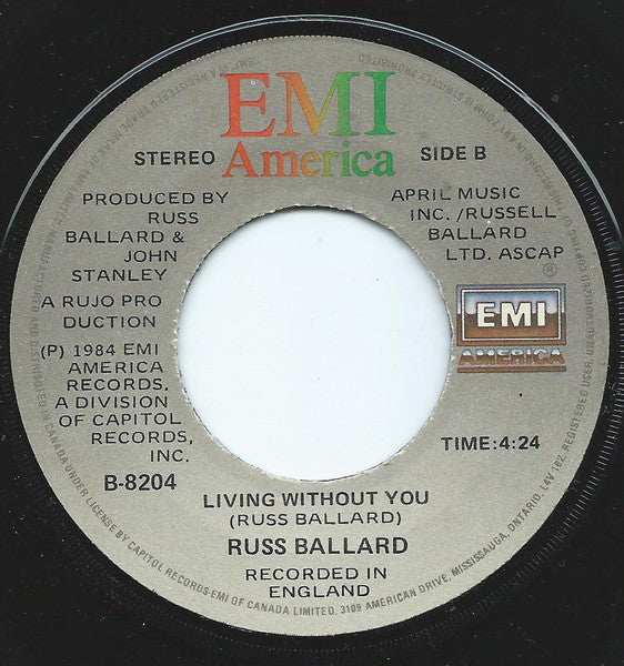 Russ Ballard : Voices / Living Without You (7")