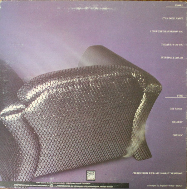 Smokey Robinson : Where There's Smoke... (LP, Album)