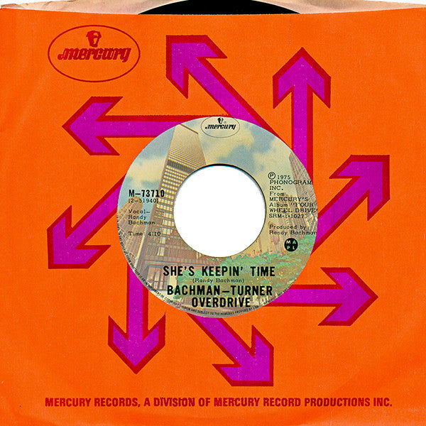 Bachman-Turner Overdrive : Quick Change Artist (7", Single)