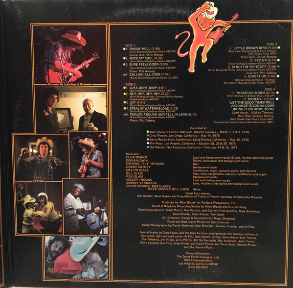 Elvin Bishop : Raisin' Hell (2xLP, Album, Gat)