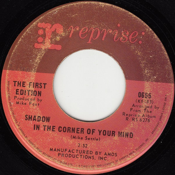 Kenny Rogers & The First Edition : Just Dropped In (To See What Condition My Condition Was In) (7", Single)