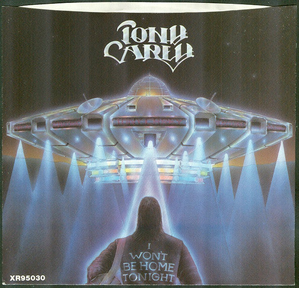 Tony Carey : I Won't Be Home Tonight / Sing Along (7", Single)