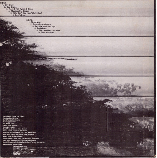 David Raven And The Escorts : Stab In The Dark (LP)