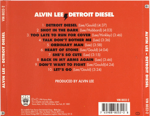 Alvin Lee : Detroit Diesel (CD, RE)