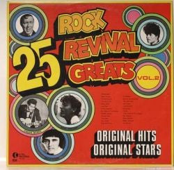 Various : 25 Rock Revival Greats Vol. 2 (LP, Comp)