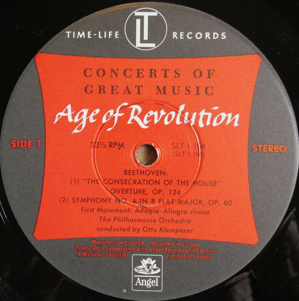 Ludwig van Beethoven, Gioacchino Rossini, Franz Schubert, Carl Maria von Weber : Age Of Revolution - The Story Of Great Music (5xLP, Comp + Box)