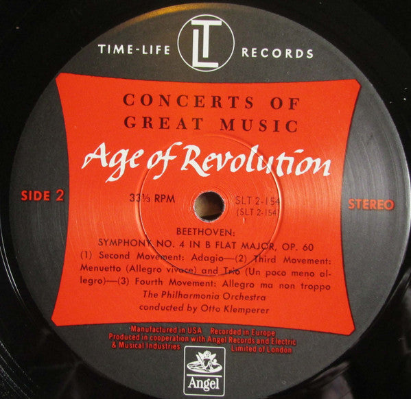 Ludwig van Beethoven, Gioacchino Rossini, Franz Schubert, Carl Maria von Weber : Age Of Revolution - The Story Of Great Music (5xLP, Comp + Box)