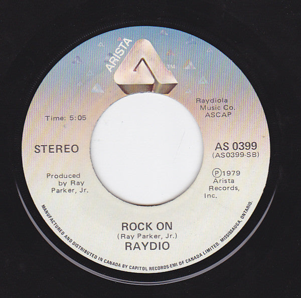 Raydio : You Can't Change That / Rock On (7", Single)