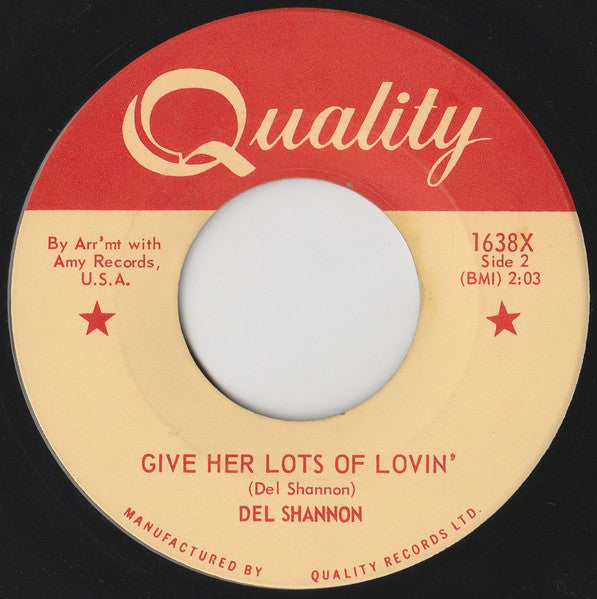 Del Shannon : Handy Man (7", Single)