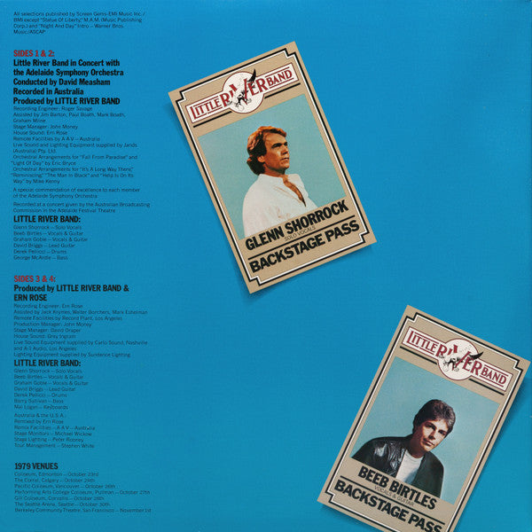 Little River Band : Backstage Pass (2xLP, Gat)