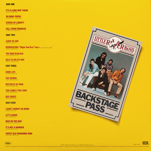 Little River Band : Backstage Pass (2xLP, Gat)