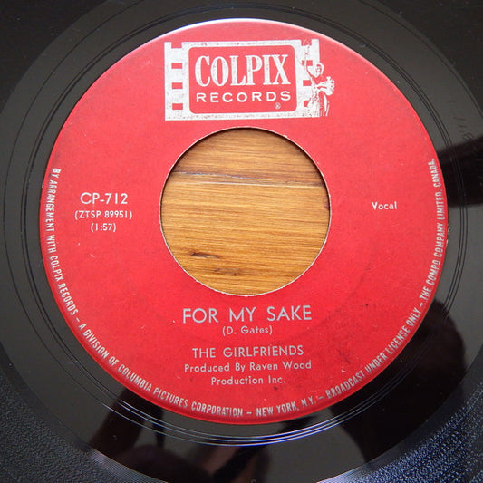 The Girlfriends : My One And Only Jimmy Boy (7")