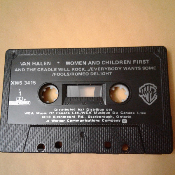Van Halen : Women And Children First (Cass, Album, Dol)