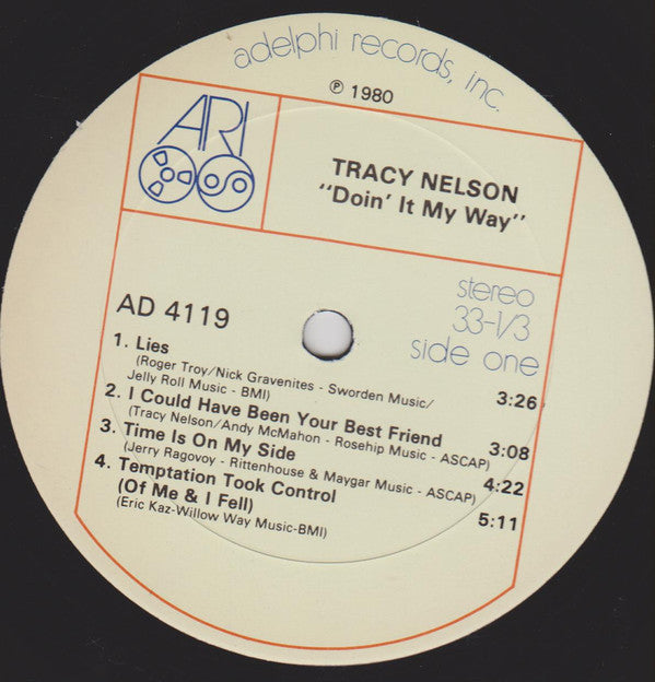 Tracy Nelson : Doin' It My Way (LP, Album)