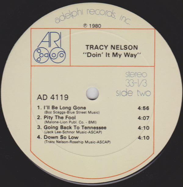 Tracy Nelson : Doin' It My Way (LP, Album)