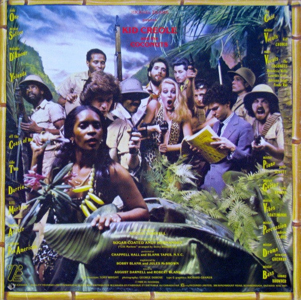 Kid Creole & The Coconuts* : Off The Coast Of Me (LP, Album)