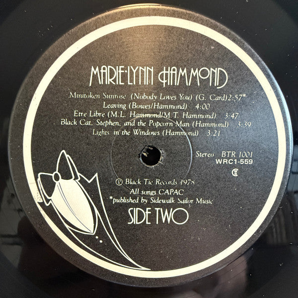 Marie-Lynn Hammond : Marie-Lynn Hammond (LP, Album)