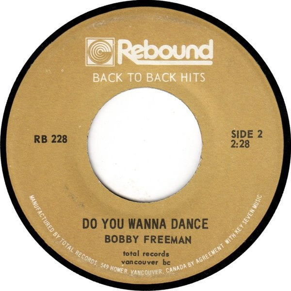 John Fred & His Playboy Band / Bobby Freeman : Judy In Disguise / Do You Want To Dance (7", Single)