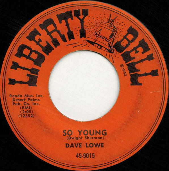 Dave Lowe (3) : A Tramp (7")