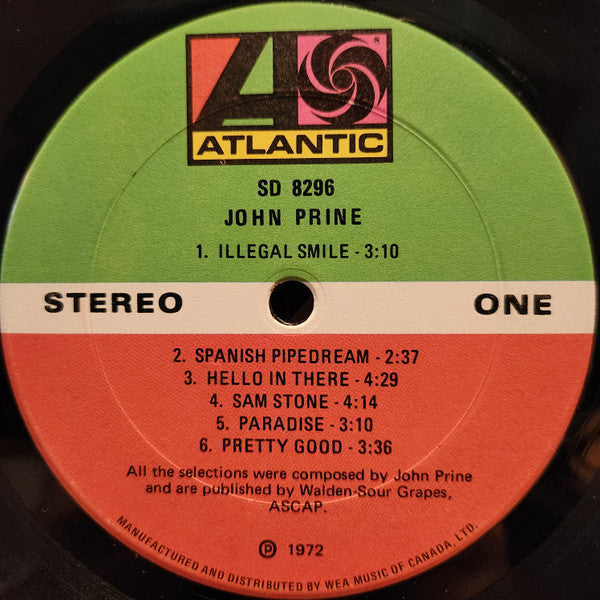 John Prine : John Prine (LP, Album)