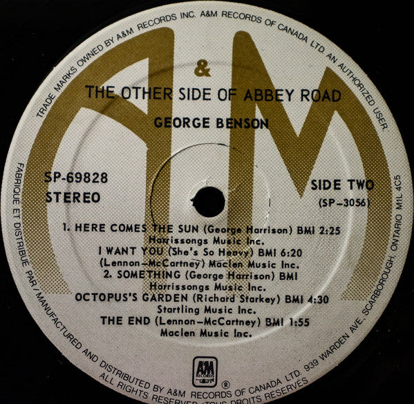 George Benson : The Other Side Of Abbey Road (LP, Album)