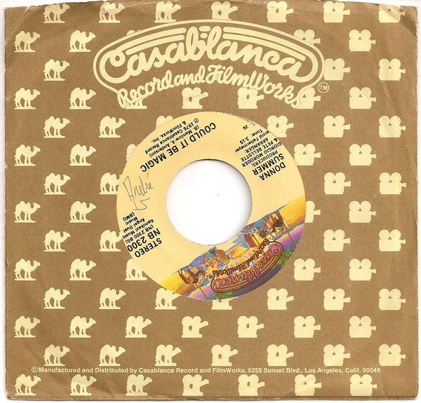 Donna Summer : Walk Away (7", Single)