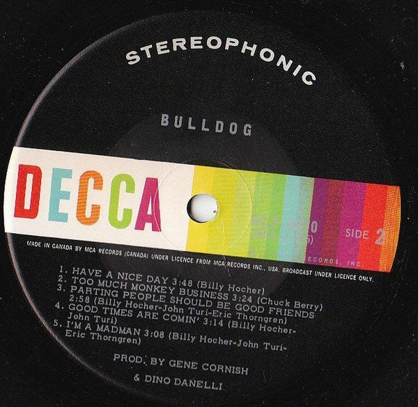 Bulldog (9) : Bulldog (LP, Album)