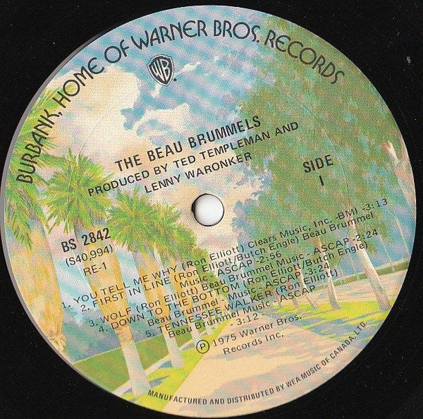 The Beau Brummels : The Beau Brummels (LP, Album)