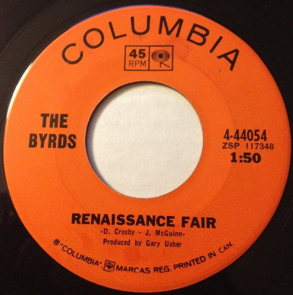 The Byrds : My Back Pages / Renaissance Fair (7", Single)