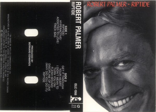 Robert Palmer : Riptide (Cass, Album, Dol)