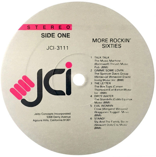 Various : More Rockin' Sixties (LP, Comp)