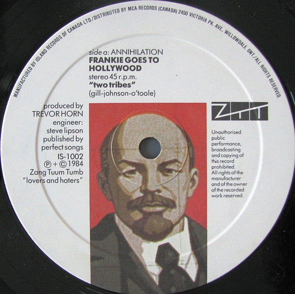 Frankie Goes To Hollywood : Two Tribes (12")