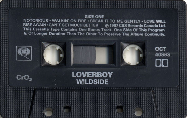 Loverboy : Wildside (Cass, Album, CrO)