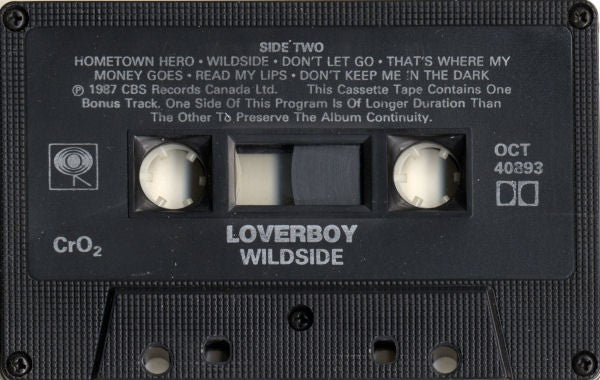 Loverboy : Wildside (Cass, Album, CrO)