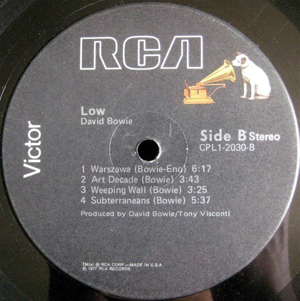 David Bowie : Low (LP, Album, Ind)