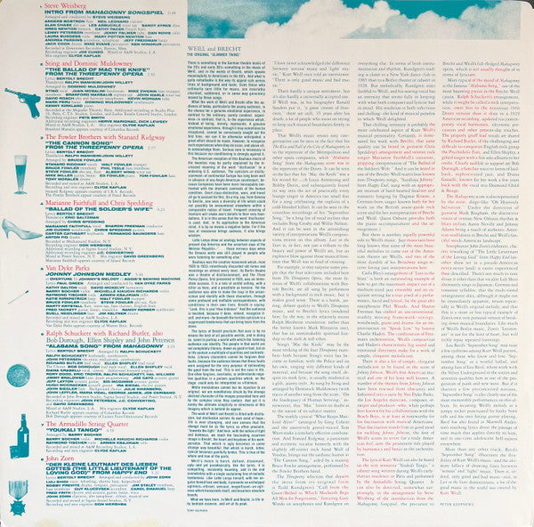 Various : Lost In The Stars (The Music Of Kurt Weill) (LP, Album)