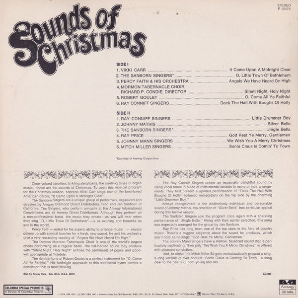 Various : Sounds Of Christmas (LP, Comp)