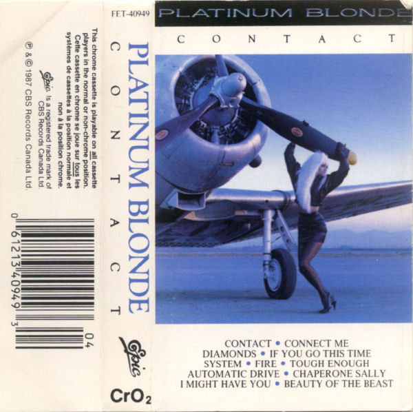Platinum Blonde : Contact (Cass, Album, CrO)